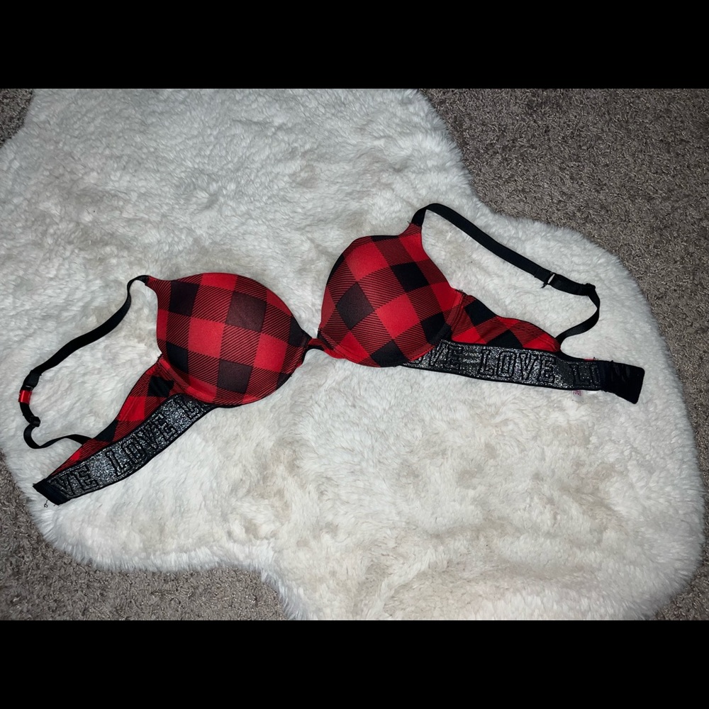 Flannel bra size 34c